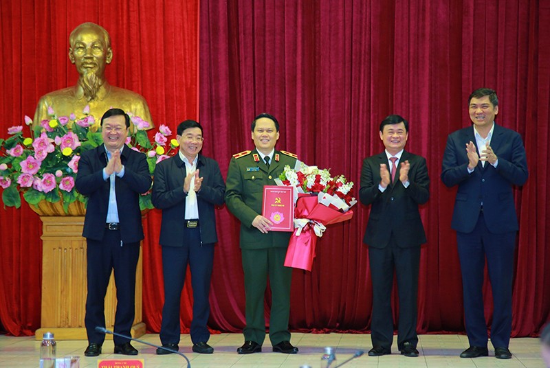 Giám đốc Công an tỉnh Nghệ An được thăng cấp hàm Thiếu tướng