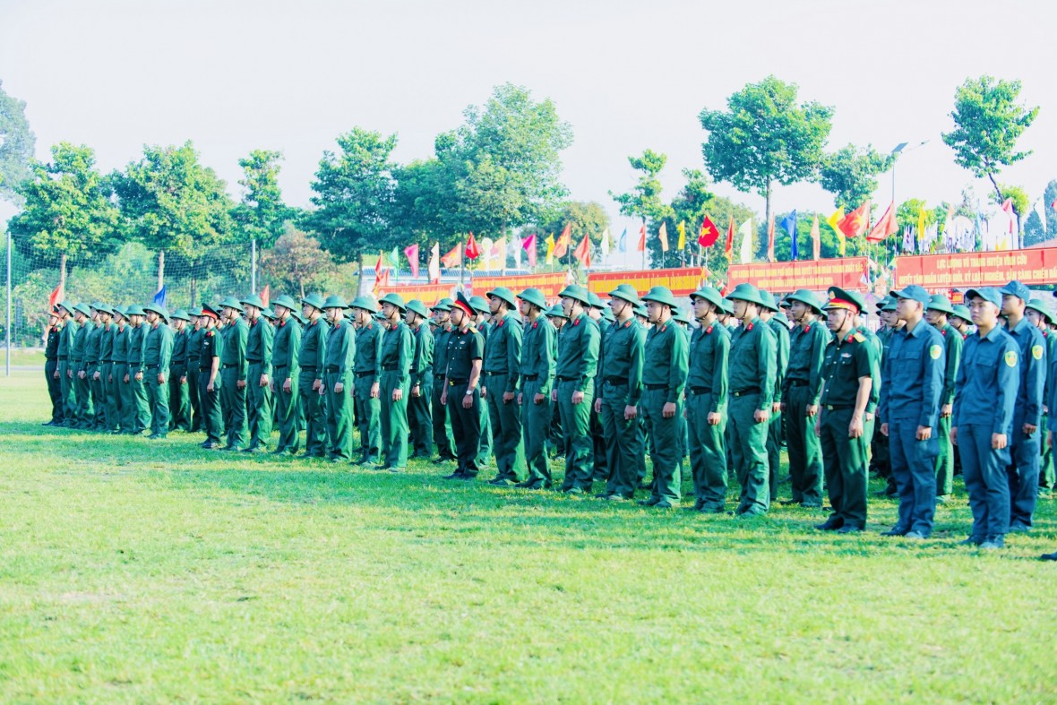 Đồng Nai tổ chức ra quân huấn luyện năm 2024