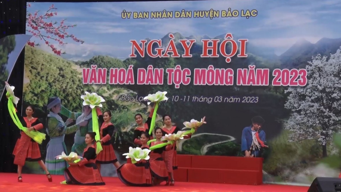 Ngày hội văn hóa dân tộc Mông - Mùa hoa lê huyện Bảo Lạc sẽ diễn ra từ ngày 9/3