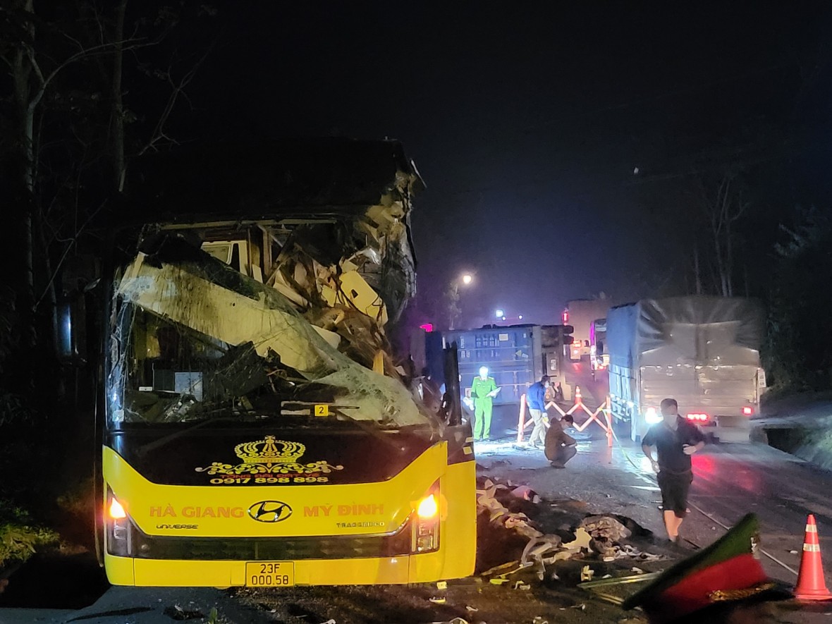 Vụ tai nạn khiến 5 người tử vong ở Tuyên Quang: 2 tài xế không vi phạm nồng độ cồn