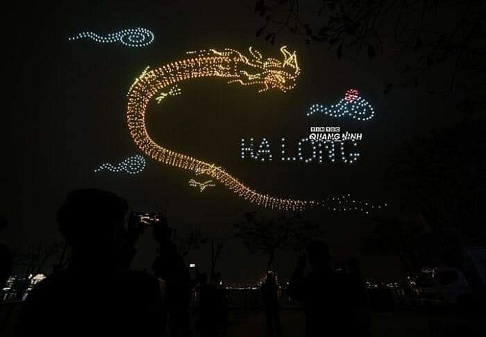 Quảng Ninh: Drone light hứa hẹn mang đến trải nghiệm thú vị tại Carnaval Hạ Long 2024