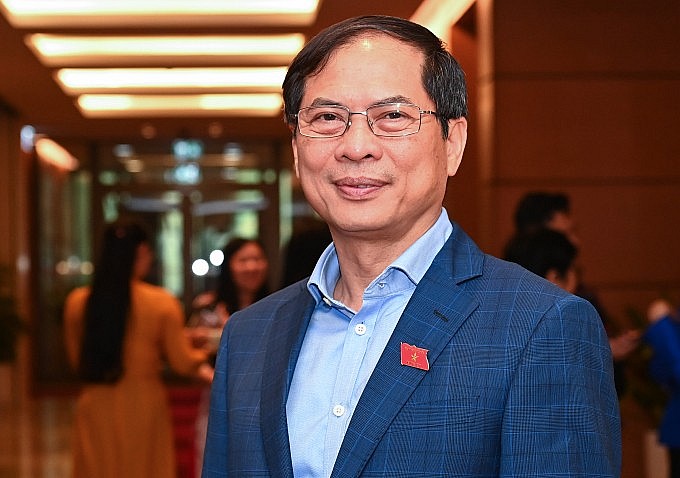 Bộ trưởng Ngoại giao Bùi Thanh Sơn. (Ảnh: Giang Huy).