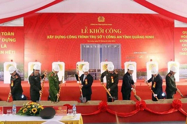 Công an tỉnh Quảng Ninh khởi công trụ sở mới gần 800 tỷ đồng
