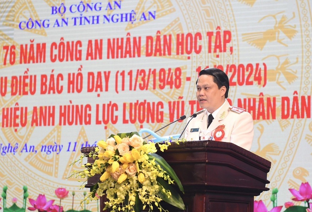 Thiếu tướng Bùi Quang Thanh, Giám đốc Công an tỉnh Nghệ An