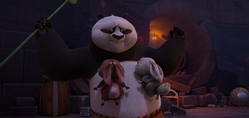 “Kung Fu Panda 4” đạt thành tích tốt về doanh thu. (Ảnh: CGV)