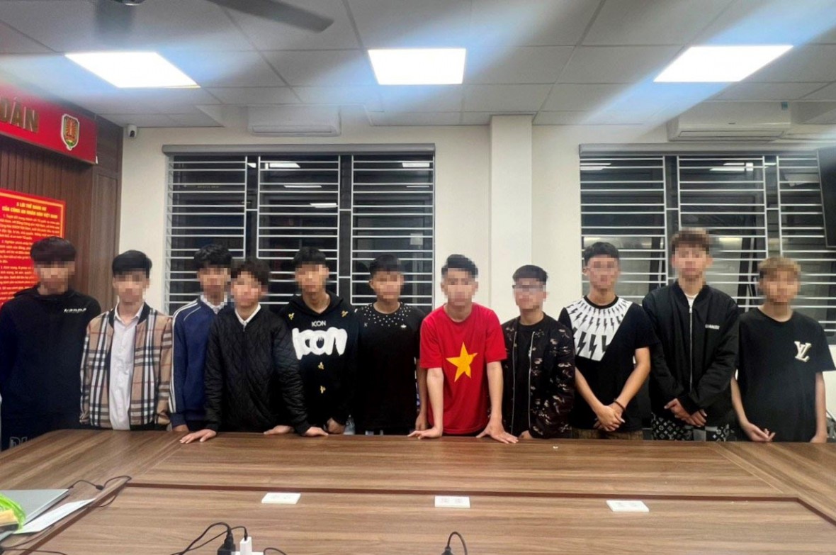 Hải Phòng: Triệu tập 15 thanh thiếu niên xô xát, gây rối trật tự công cộng