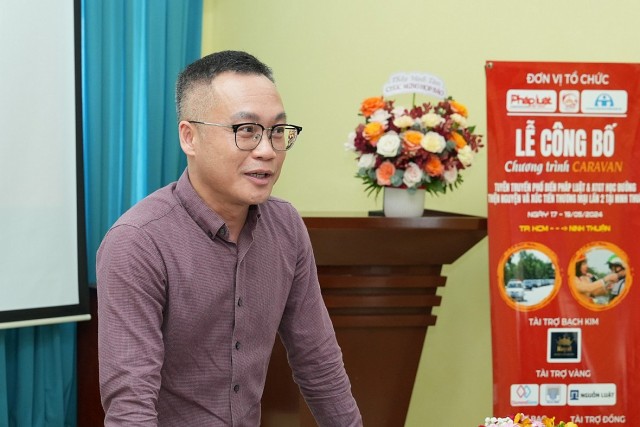 Báo Pháp luật Việt Nam tổ chức lễ công bố Chương trình Carvan Tuyên truyền phổ biến pháp luật và An toàn giao thông lần 2