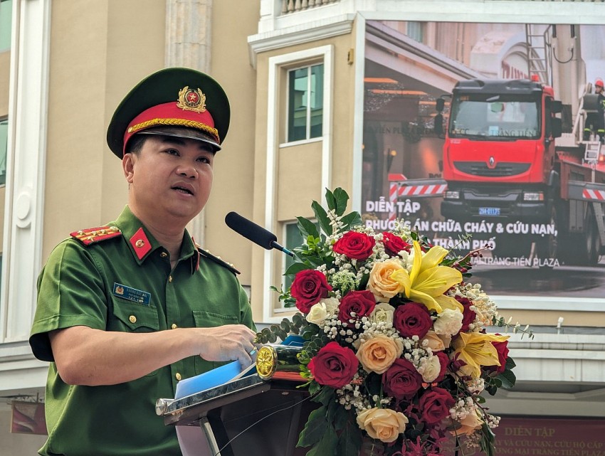 Đại tá Dương Đức Hải, Phó Giám đốc Công an TP Hà Nội.