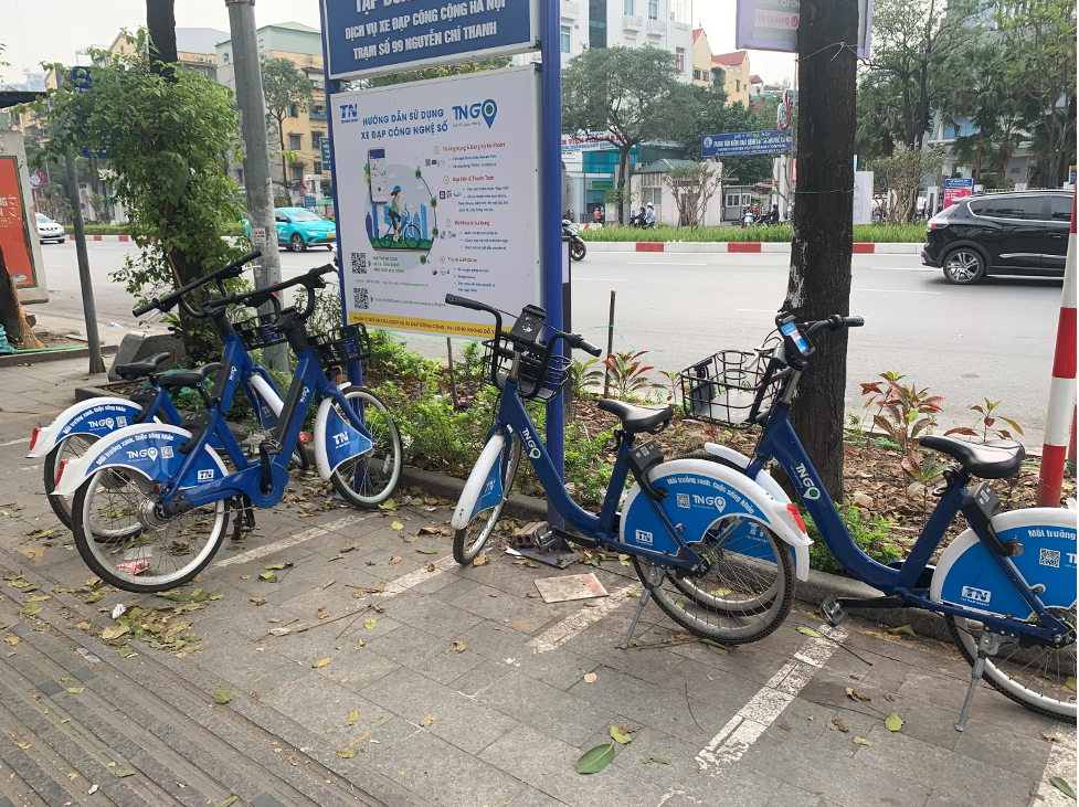 Được, mất xe đạp công cộng  Hà Nội