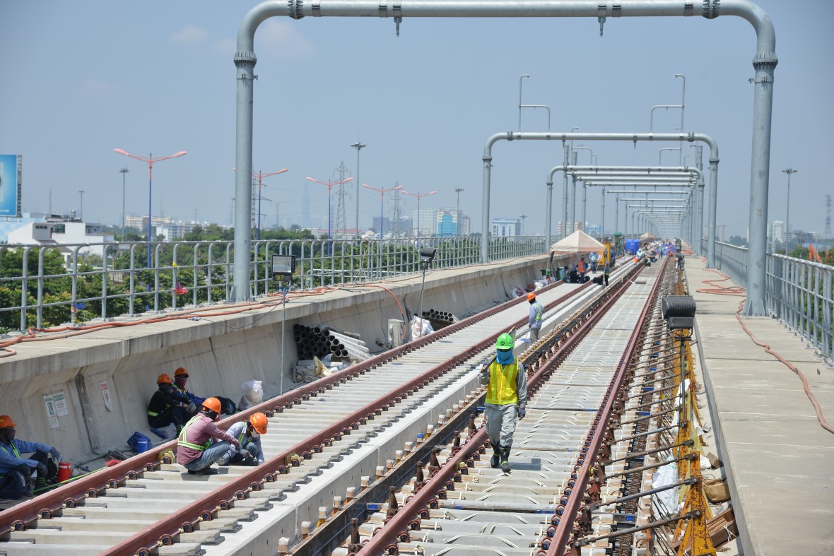 Metro số 1 Bến Thành – Suối Tiên sẽ chạy 7 đoàn tàu từ ngày 1/7