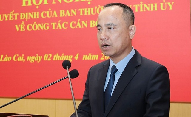 Ông Phan Quốc Nghĩa được bổ nhiệm làm Chánh Văn phòng Tỉnh uỷ Lào Cai