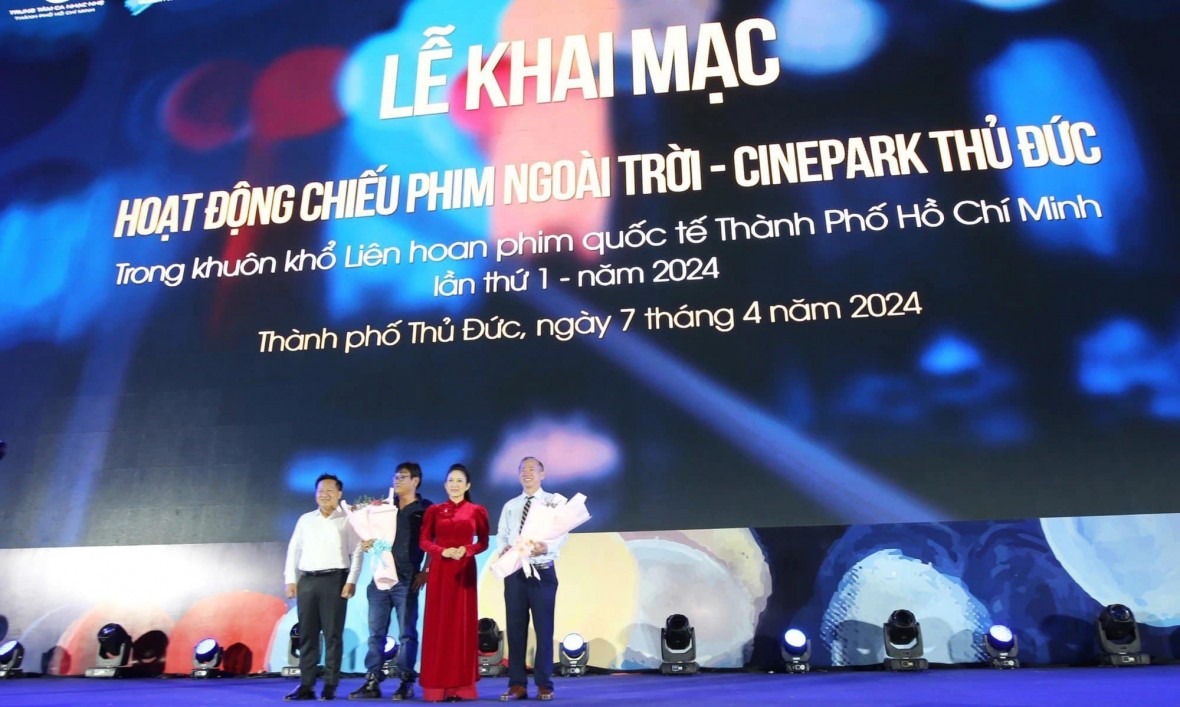TP.HCM: Công viên bờ sông Sài Gòn có rạp phim ngoài trời