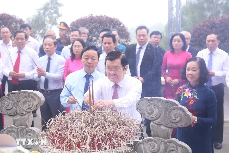 Trang trọng Lễ kỷ niệm 120 năm Ngày sinh Tổng Bí thư Trần Phú