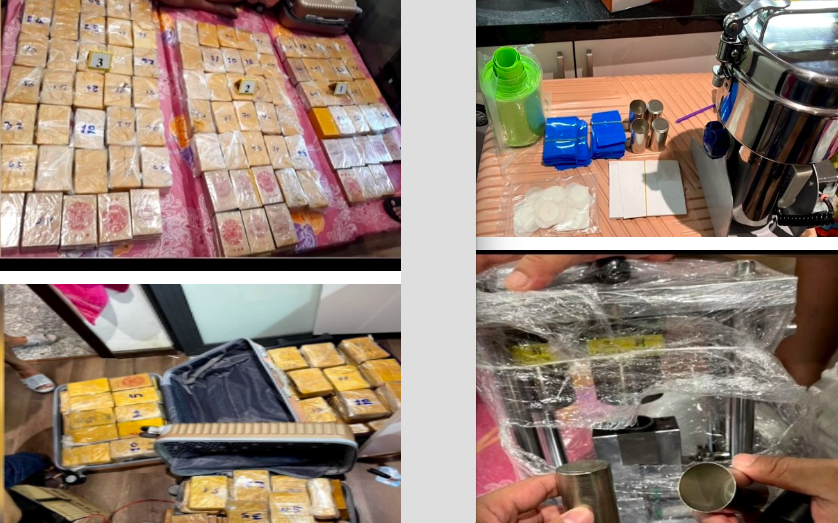 Triệt phá đường dây vận chuyển trái phép ma túy xuyên quốc gia, thu giữ hơn 180 bánh Heroin