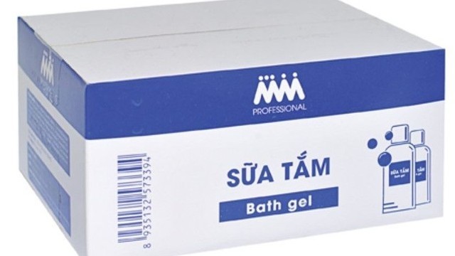 Thu hồi, tiêu hủy lô sữa tắm Bath Gel - MM Professional