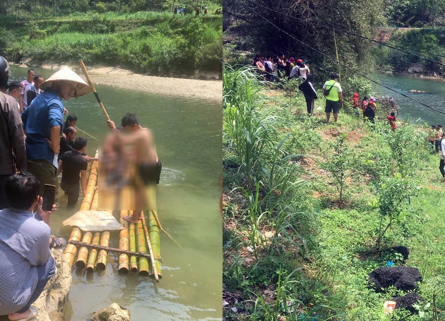 Hà Giang: Tìm thấy thi thể nam sinh lớp 9 mất tích dưới sông