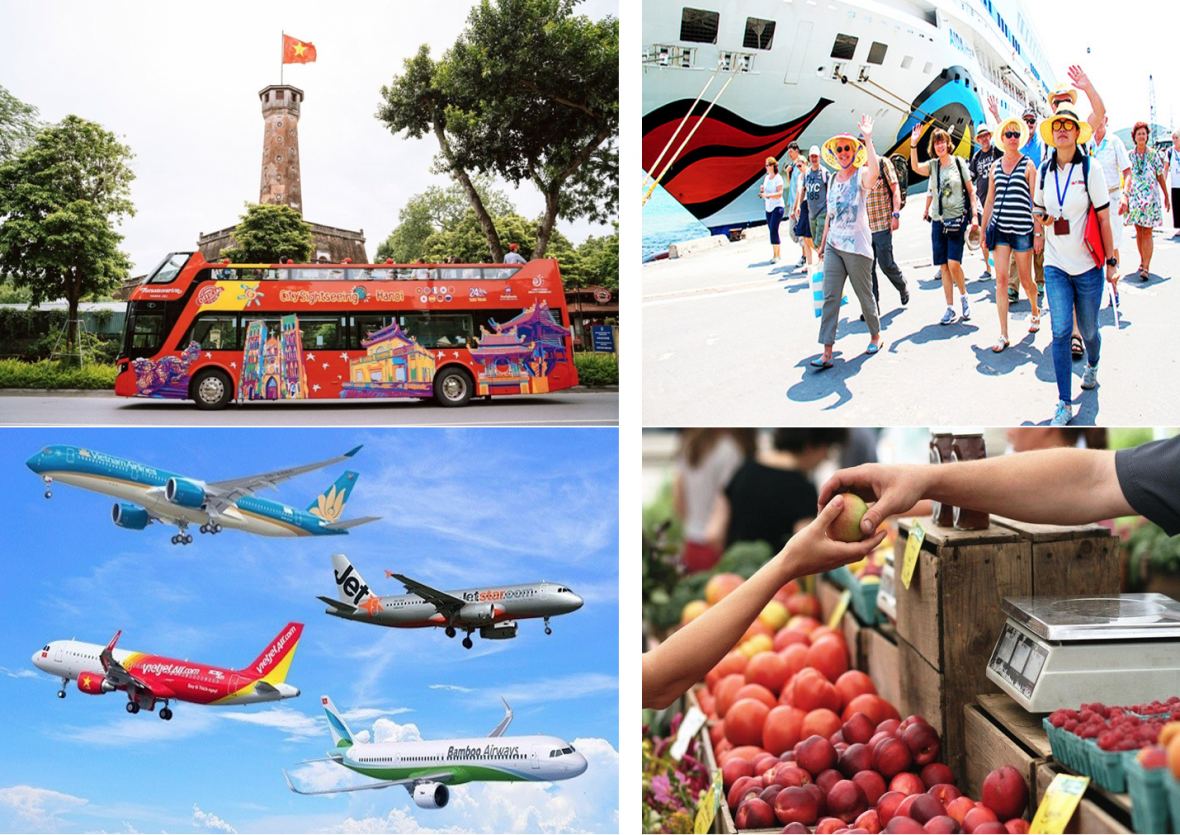 Tổng thu từ khách du lịch của Hà Nội đạt 45.856 tỷ đồng
