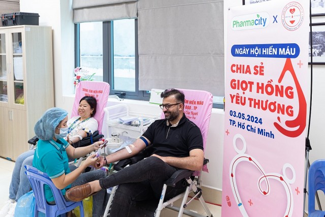 Pharmacity tổ chức “Ngày hội hiến máu” – Chia sẻ giọt hồng yêu thương nhân kỷ niệm 13 năm thành lập