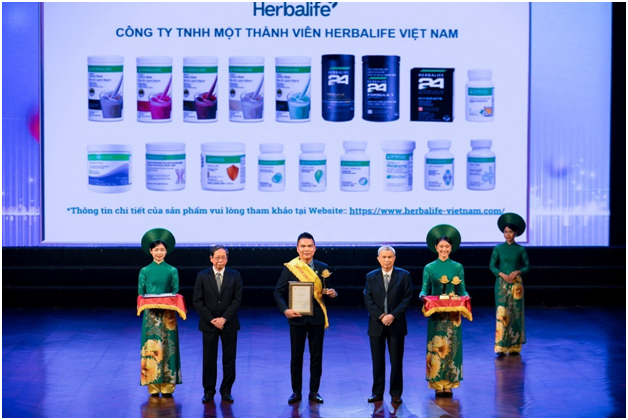 Herbalife Việt Nam được vinh danh giải thưởng “Sản Phẩm Vàng Vì Sức Khỏe Cộng Đồng năm 2024”
