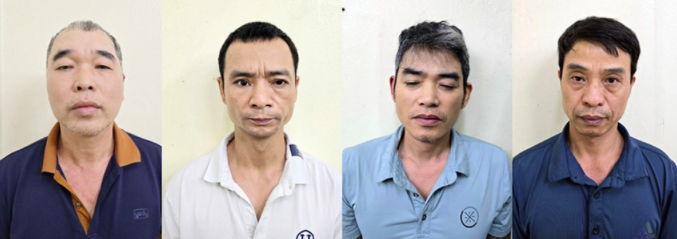 4 người tạt sơn hàng loạt ô tô ở Hà Nội bị khởi tố.