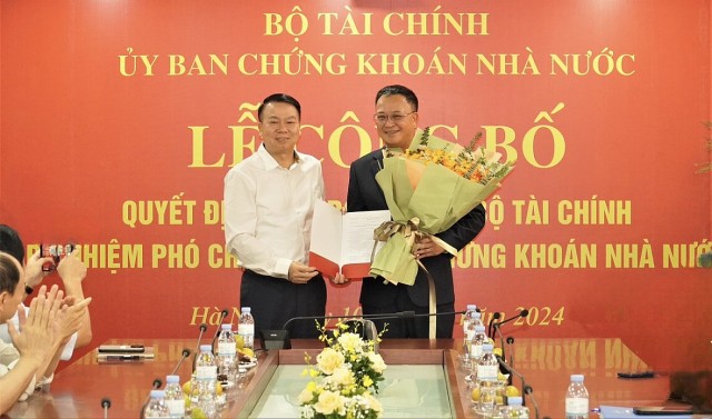 Ông Bùi Hoàng Hải giữ chức Phó Chủ tịch Ủy ban Chứng khoán Nhà nước