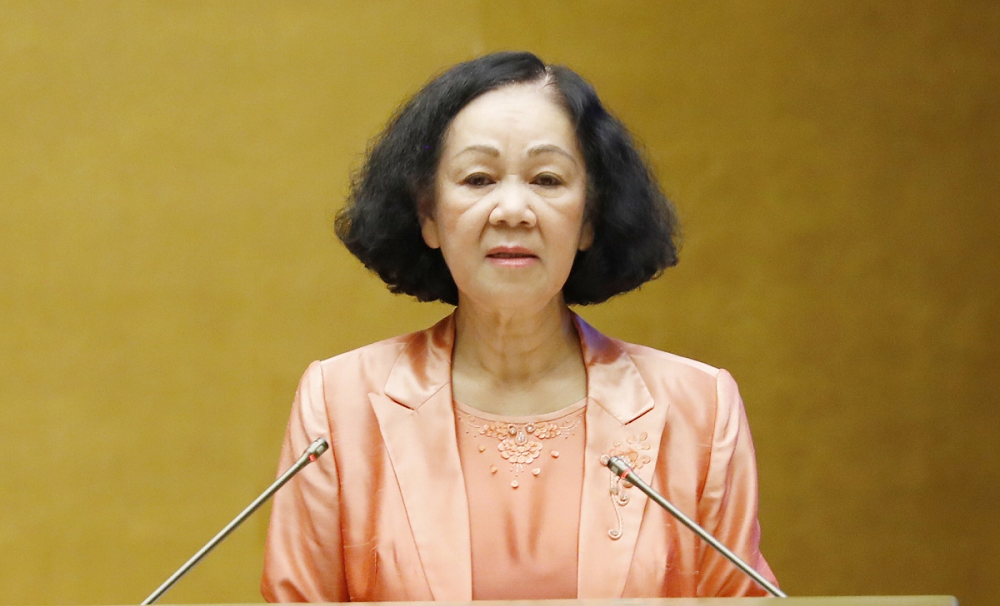 Bà Trương Thị Mai được Trung ương Đảng đồng ý cho thôi giữ các chức vụ và nghỉ công tác