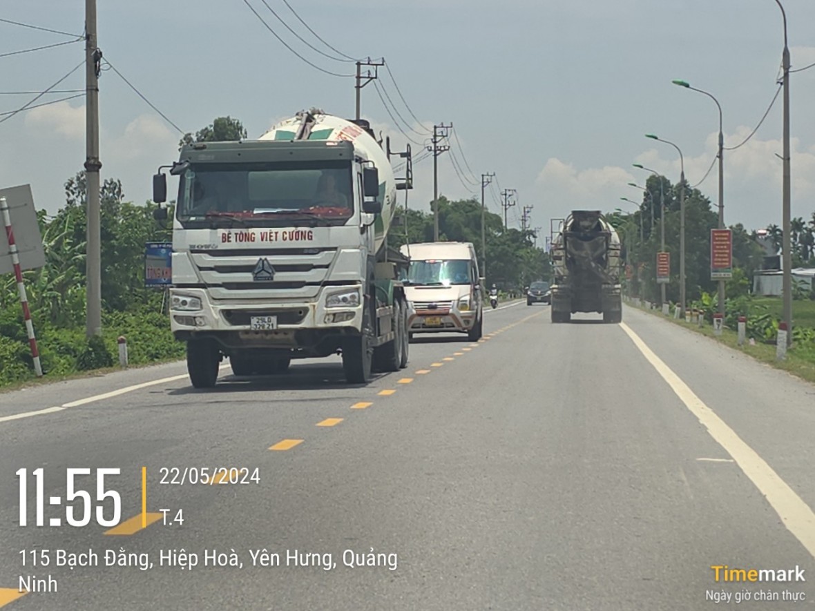 Quảng Ninh: Công ty bê tông Việt Cường vẫn ngang nhiên hoạt động bấp chấp lệnh dừng hoạt động!