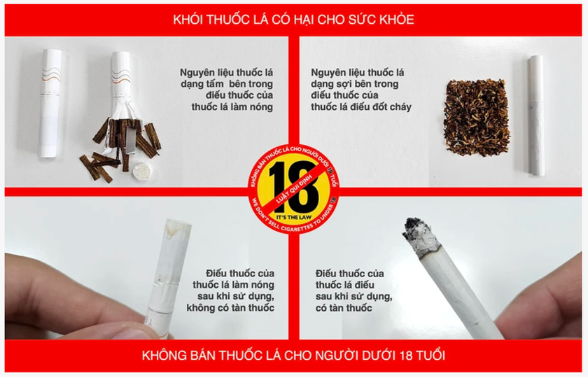WHO: 175 quốc gia trên thế giới áp dụng các hình thức quản lý thuốc lá làm nóng