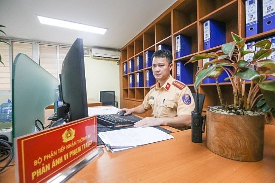 Phòng Cảnh sát giao thông tiếp nhận, xử lý thông tin qua trang Zalo.