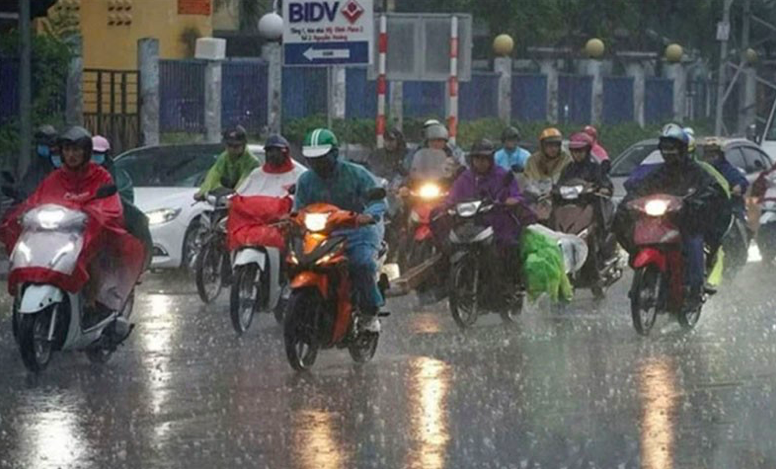 Hà Nội có thể đón mưa to đến rất to.