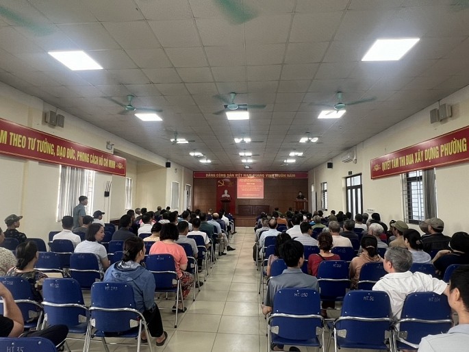 Hà Nội: Phổ biến kiến thức pháp luật về phòng cháy chữa cháy và cứu nạn cứu hộ ở phường Lĩnh Nam