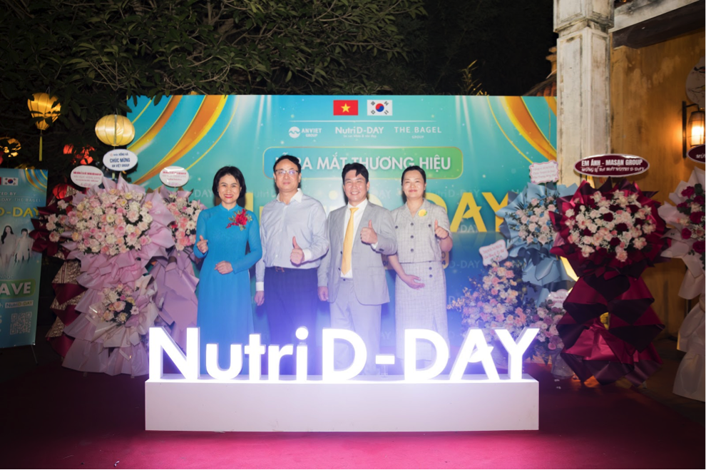 Chính thức ra mắt thương hiệu Nutri D-DAY tại Việt Nam