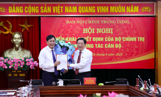 Ông Nguyễn Hữu Đông được bổ nhiệm làm Phó Trưởng Ban Nội chính Trung ương