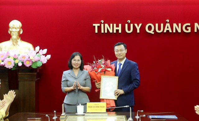 Ông Nguyễn Thế Lãm làm Giám đốc Trung tâm Truyền thông tỉnh Quảng Ninh
