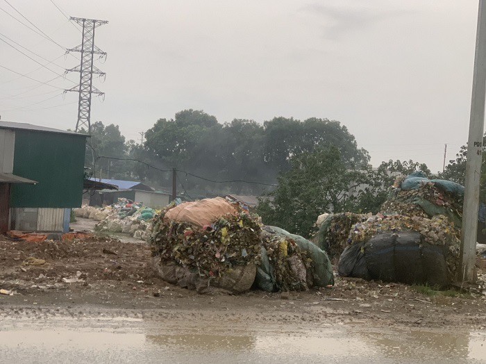 Quốc Oai (Hà Nội): Cần xử lý nghiêm dự án tái chế rác thải không phép