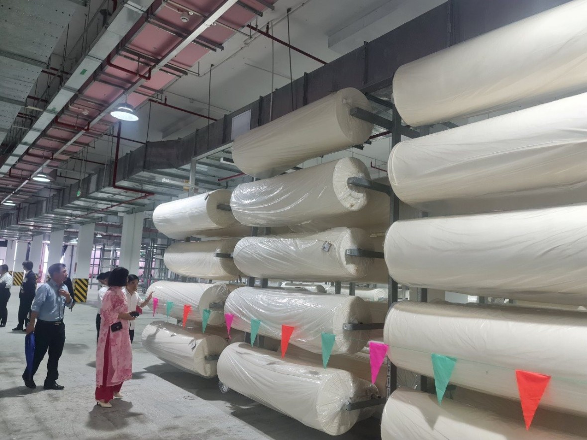 Khánh thành Dự án dệt nhuộm lớn nhất từ trước đến nay tại Nam Định