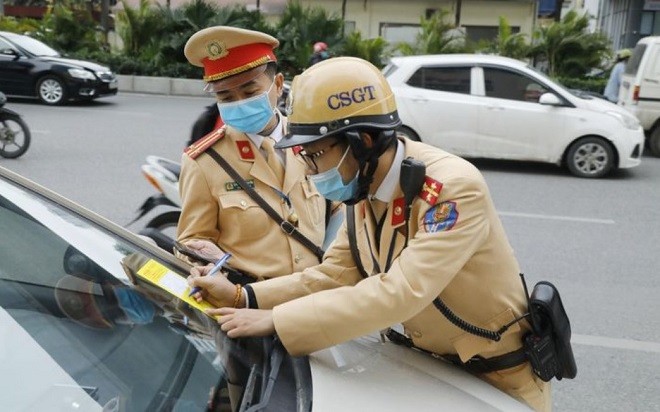 Hà Nội: Gần 7.000 trường hợp vi phạm giao thông trong 6 tháng đầu năm