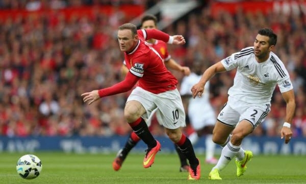 Rooney tiếp tục lĩnh xướng h&agrave;ng c&ocirc;ng của Manchester United