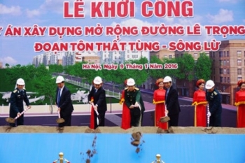Hà Nội: Khởi công xây dựng dự án mở rộng tuyến đường Lê Trọng Tấn