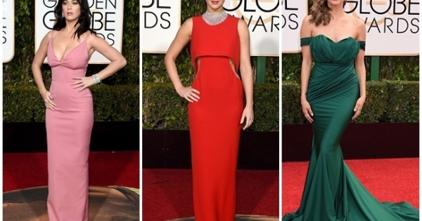 Mãn nhãn với trang  phục thảm đỏ Quả cầu vàng 2016 của sao Hollywood