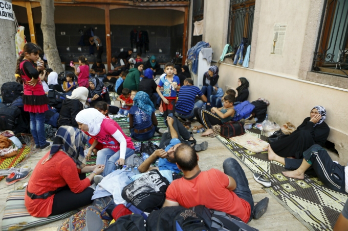 Người tị nạn Syria tại Thổ Nhĩ Kỳ phải sống cuộc sống thiếu thốn. (Ảnh: Reuters)
