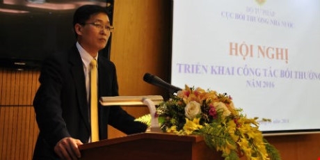 Thứ trưởng Nguyễn Kh&aacute;nh Ngọc ph&aacute;t biểu tại hội nghị