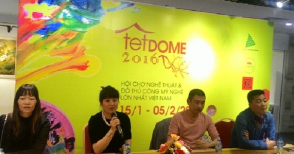 Tết DOME 2016: Hội chợ nghệ thuật gìn giữ Tết xưa