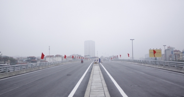Chính thức thông xe kỹ thuật đường vành đai 2 Nhật Tân - Cầu Giấy
