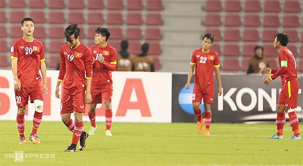 Nỗi buồn sau b&agrave;n thua thứ 2 của U23 Việt Nam - Ảnh Đức Đồng