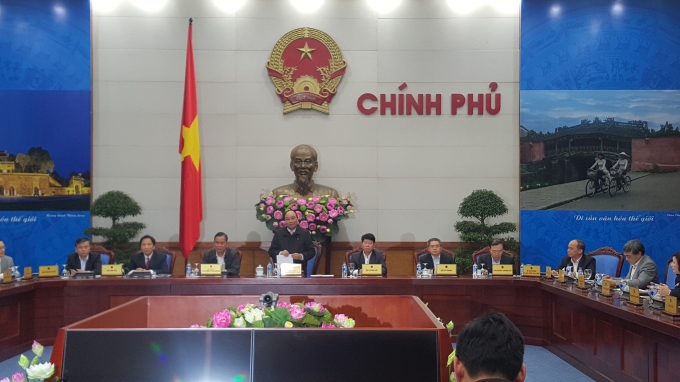 Ph&oacute; Thủ tướng Nguyễn Xu&acirc;n Ph&uacute;c ph&aacute;t biểu chỉ đạo tại hội nghị.
