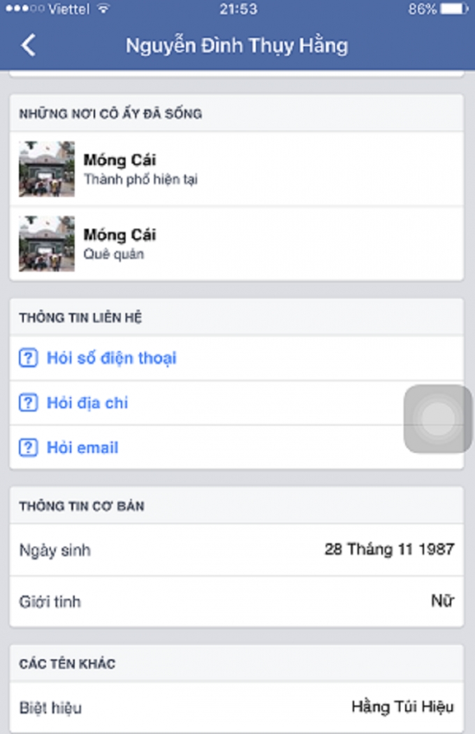 Hotgirl Quảng Ninh bị tố lập facebook, lừa đảo b&aacute;n h&agrave;ng qua mạng