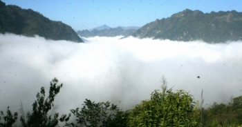 Biển mây trên "nóc nhà" của Lai Châu