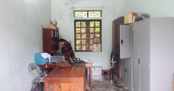 Nghệ An: Trộm mò vào phòng kế toán xã... chỉ lấy giấy tờ