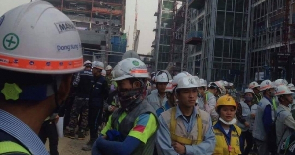 Vụ tai nạn lao động tại công trường nhà máy Samsung Bắc Ninh: Một người Hàn Quốc tử nạn